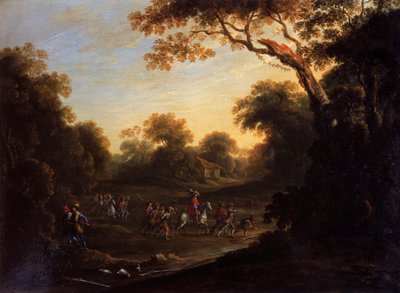 Bir askerin, suçluların ve mahkumların hayatı (bakır üzerine yağ) by Jacques Callot