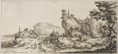 Floransa'da Tasarlanan Çeşitli Sahnelerden Mal Yükleme by Jacques Callot