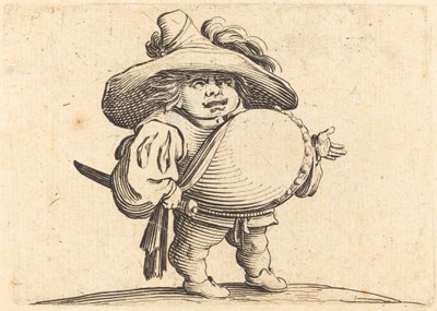 Koca göbekli adam by Jacques Callot