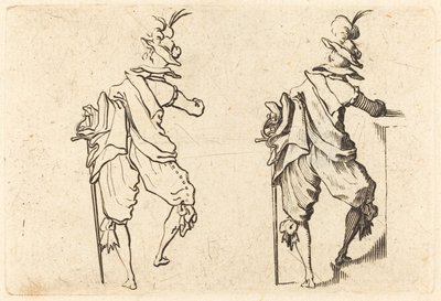 kılıçlı adam by Jacques Callot