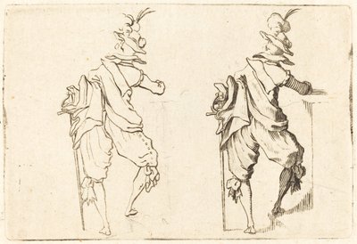 kılıçlı adam by Jacques Callot