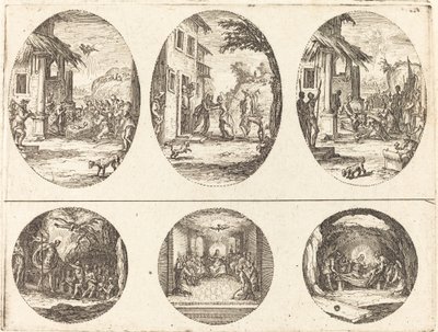 Tutkunun Gizemleri, c. 1631. by Jacques Callot