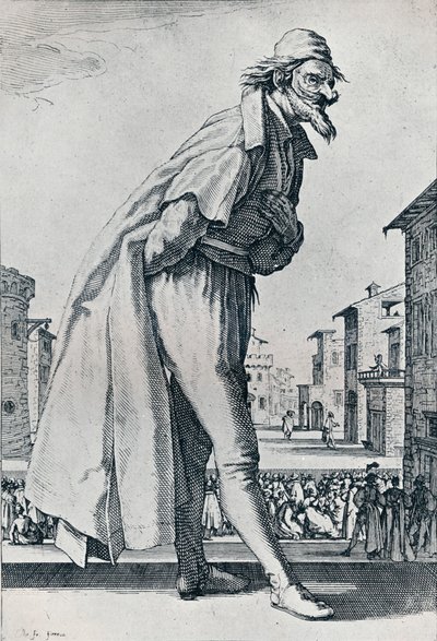 IV.- Büyük Pantalon, c1620-1635, 1924 by Jacques Callot