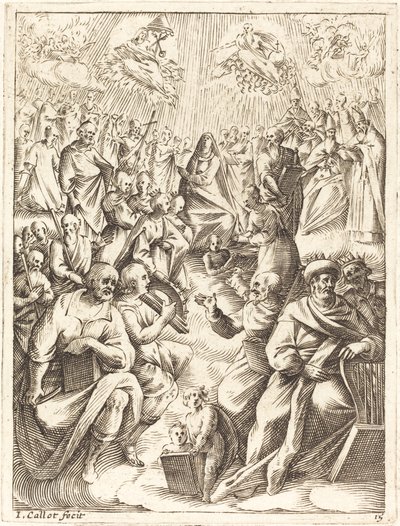 Cennet, 16081611. by Jacques Callot