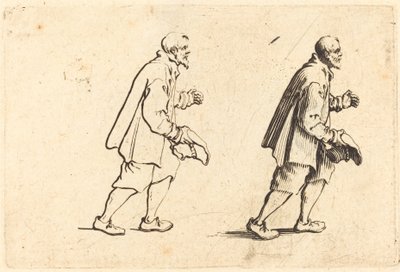 Elinde Şapkalı Köylü, c. 1622. by Jacques Callot