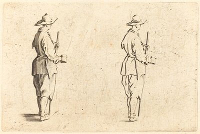 Kupalı Köylü, c. 1622. by Jacques Callot