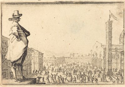 Piazza del Duomo, Floransa by Jacques Callot