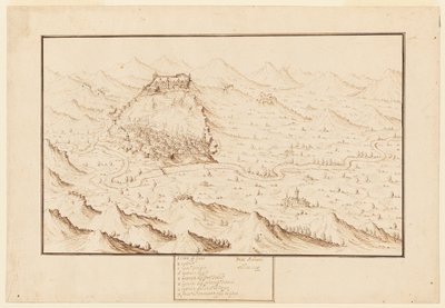 Gani'nin Planometrik Görünümü by Jacques Callot