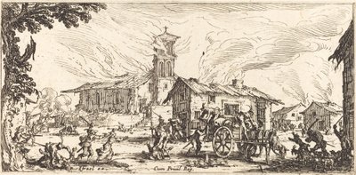 Köyü Yıkmak ve Yakmak by Jacques Callot