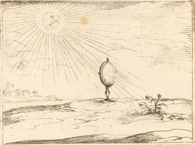 Güneş ışınları. by Jacques Callot