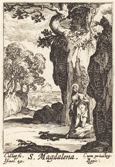 Aziz Mary Magdalene by Jacques Callot