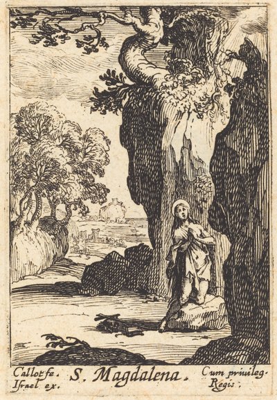 Aziz Mary Magdalene by Jacques Callot