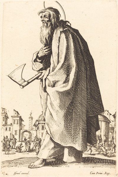 Aziz Thaddeus by Jacques Callot