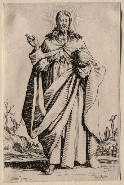 Icones / Les Grands Apôtres (Büyük Havariler): Kurtarıcı by Jacques Callot