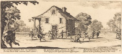 Yağma Sahnesi, 1633. by Jacques Callot