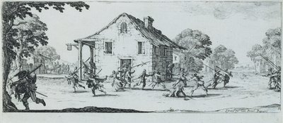 Yağma Sahnesi, 1633 by Jacques Callot
