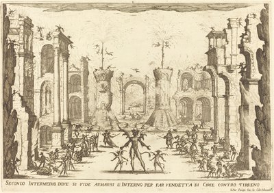 İkinci İntermezzo by Jacques Callot