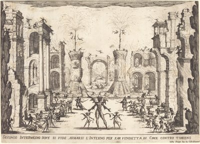 İkinci İntermezzo by Jacques Callot