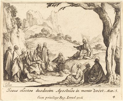 Dağdaki Vaaz by Jacques Callot