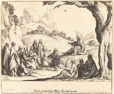 Dağdaki Vaaz by Jacques Callot