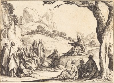 Dağdaki Vaaz by Jacques Callot