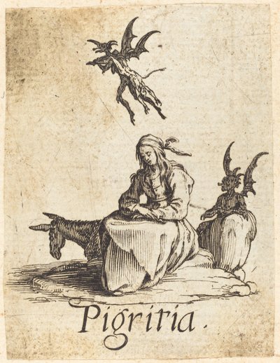 tembel hayvan by Jacques Callot