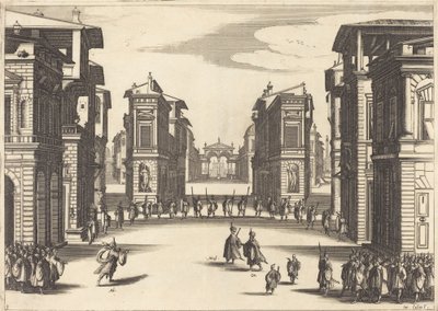 Süleyman, Perde III by Jacques Callot