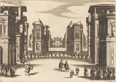 Süleyman, Perde III, 1620 by Jacques Callot
