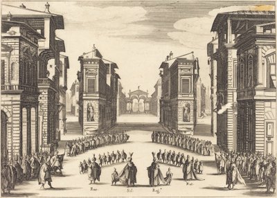 Süleyman, II. Perde by Jacques Callot