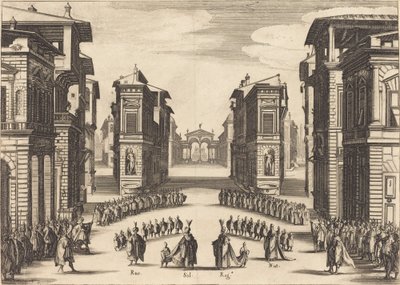Süleyman, II. Perde by Jacques Callot