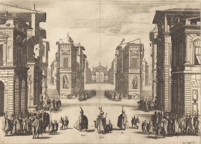 Süleyman, I. Perde by Jacques Callot