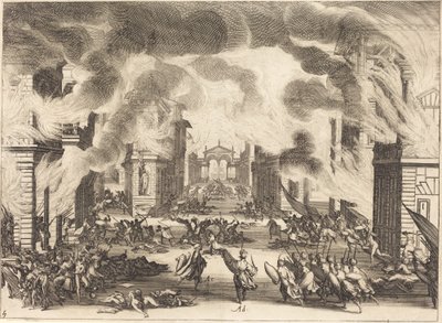 Soliman, Perde V by Jacques Callot