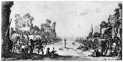 Aziz Sebastian, c1605-1630 1924 by Jacques Callot