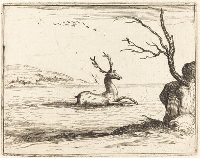 Sudaki Geyik, 1628. by Jacques Callot