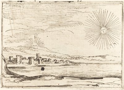 Güneşin Doğuşu, 1628. by Jacques Callot