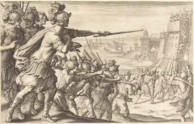 Kemik Alınması, c. 1614. by Jacques Callot
