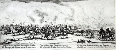 Savaş, İsrail Henriet (c.1590-1661) 1633 tarafından oyulmuş 