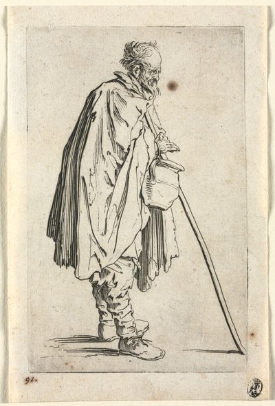 Dilenciler: Potlu Dilenci by Jacques Callot