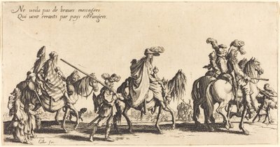 Yürüyen Bohemyalılar: Öncü by Jacques Callot