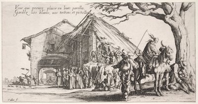 Bohemyalılar: Durma Yeri: Falcı by Jacques Callot