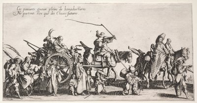 Bohemyalılar, c. 1621-1625. by Jacques Callot