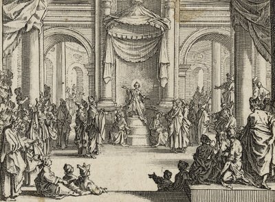 Doktorların Arasındaki Çocuk İsa, 1635 by Jacques Callot