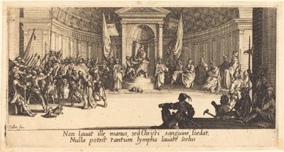 Ölüme Kınama, c. 1618. by Jacques Callot