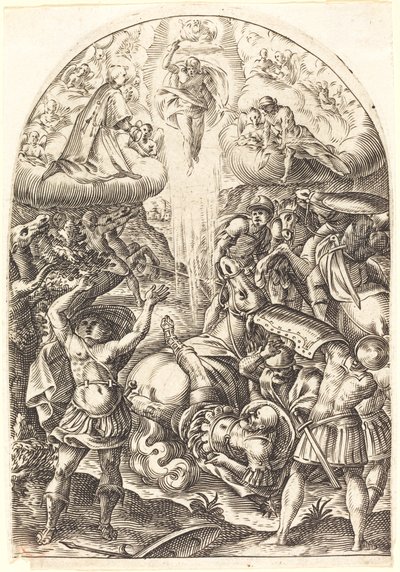 Aziz Paul Dönüşümü by Jacques Callot
