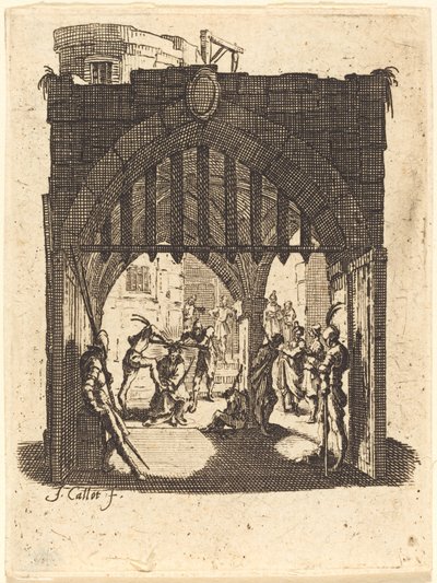 Dikenli Taç, c. 16241625. by Jacques Callot