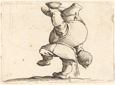 İçen, Arkadan Görünüm by Jacques Callot