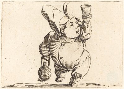 İçici, Önden Görünüm, c. 1622. by Jacques Callot