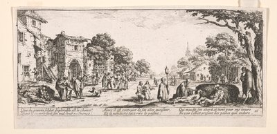 Yol Kenarında Ölmek by Jacques Callot