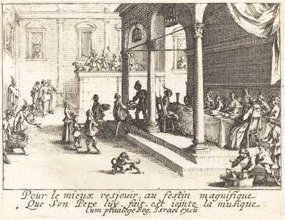 Ziyafet by Jacques Callot