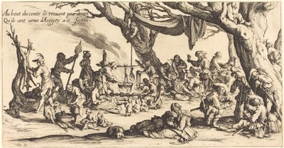 Bohemyalıların Bayramı by Jacques Callot
